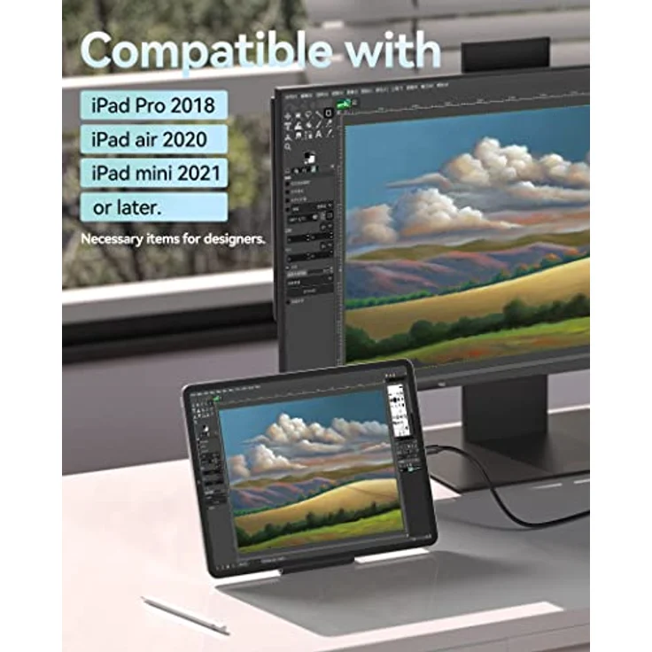 VENTION USB C zu HDMI Kabel 2M, 4K@30Hz, Thunderbolt 3 kompatibel, für MacBook, iPad Pro, Galaxy S23/S22/S21/S20, stabil und langlebig – Bild 4