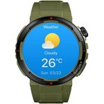 Zeblaze Ares 3 Plus Smartwatch, 1,43-Zoll-HD-AMOLED-Display, über 100 Sportmodi, IP68 wasserdicht, grün