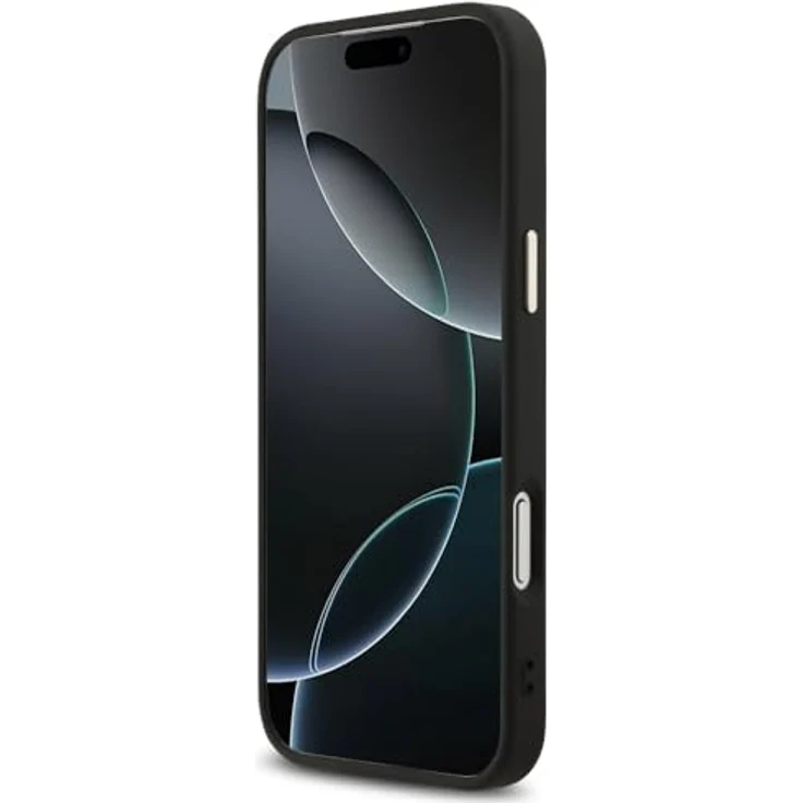 CG MOBILE Guess 4G Groß 4G Klassiker Logo Hülle für iPhone 17 Pro Max, Schwarz/Gold, Kunstleder/TPU/PC, Hoher Schutz und präzise Passform – Bild 5