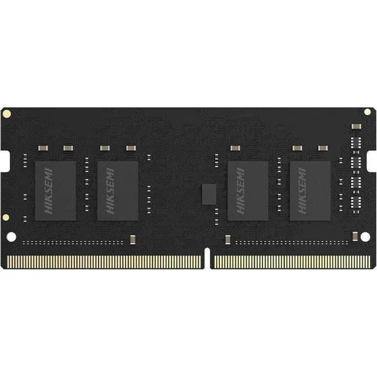 Hikvision Hiksemi RAM Speicher SoDimm 8GB DDR4, 3200 MHz, leistungsstarker Arbeitsspeicher für Laptops, Schwarz