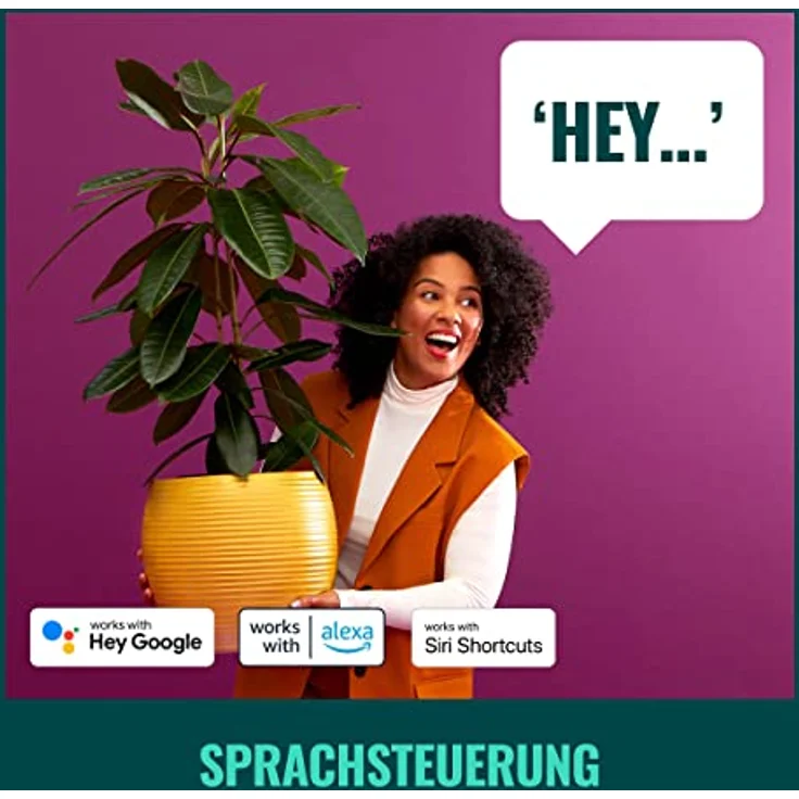 WiZ GU10 Smarte LED Lampe im Glasdesign - 50W GU10 Ersatz, 1er-Pack, 16 Mio. Farben + Weißschattierungen, WLAN/Bluetooth, Sprach- / App-Steuerung, kompatibel mit Google Home, Alexa und HomeKit - Preisvergleich – Bild 5