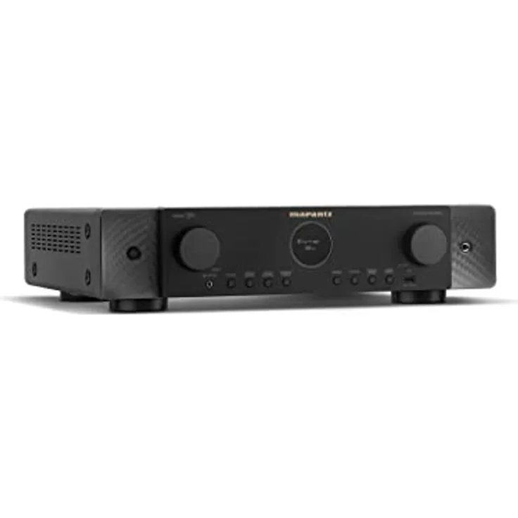 Marantz Cinema 70s 7.2-Kanal AV-Receiver, HiFi Verstärker, Alexa kompatibel, 6 HDMI Eingänge und 1 Ausgang, 8K-Video, Bluetooth, WLAN, Musikstreaming, Dolby Atmos, AirPlay 2, HEOS Multiroom, schwarz