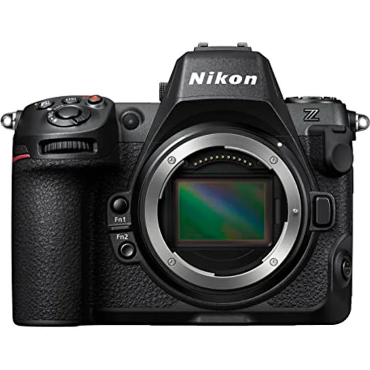 Nikon Z 8 Body (Vollformat Systemkamera für Foto- und Videografie, 45.7MP gestapelter CMOS-Sensor, 2 Speicherkartenfächer, 8k RAW Video, bis zu 120 Bilder pro Sekunde, 493 AF-Messfelder)