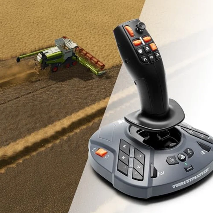 Thrustmaster SIMTASK FARMSTICK, Joystick für Farming- und Bausimulationen mit 3 x 16-Bit-Richtungsachsen und H.E.A.R.T Magnetsensoren – Bild 5