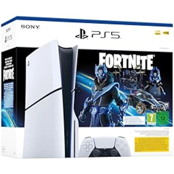 PlayStation 5 Disk Edition (Slim) – Fortnite Cobalt Star Bundle 1TB, Konsolen mit ultraschneller SSD und haptischem Feedback – Bild 3