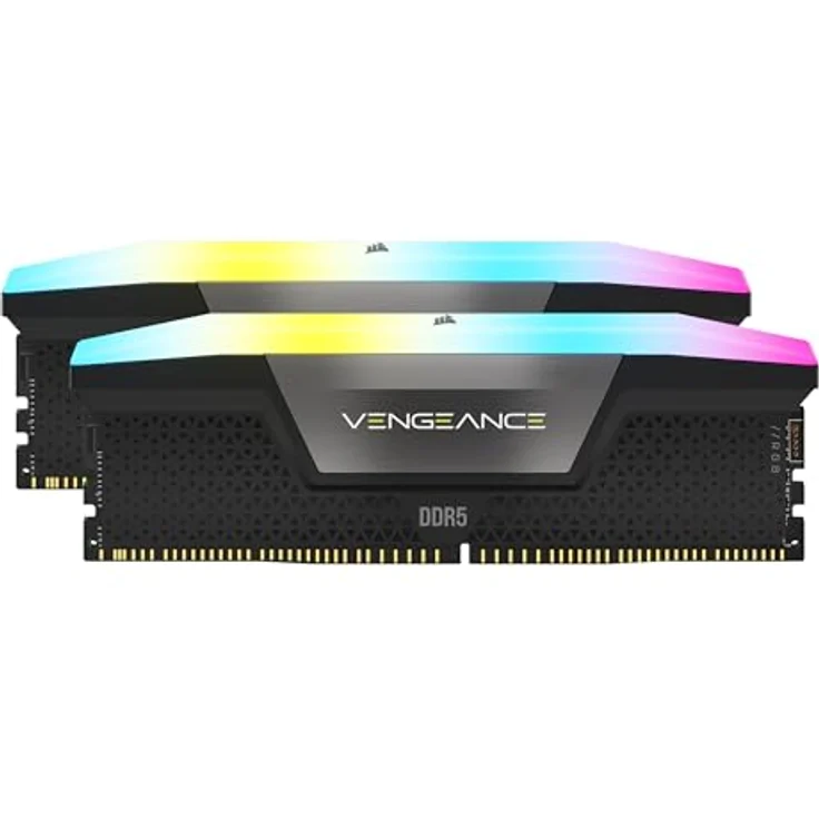 Corsair Vengeance RGB DDR5 Lichtverstärkungs-Kit (Kein Physischer Speicher) – Schwarz
