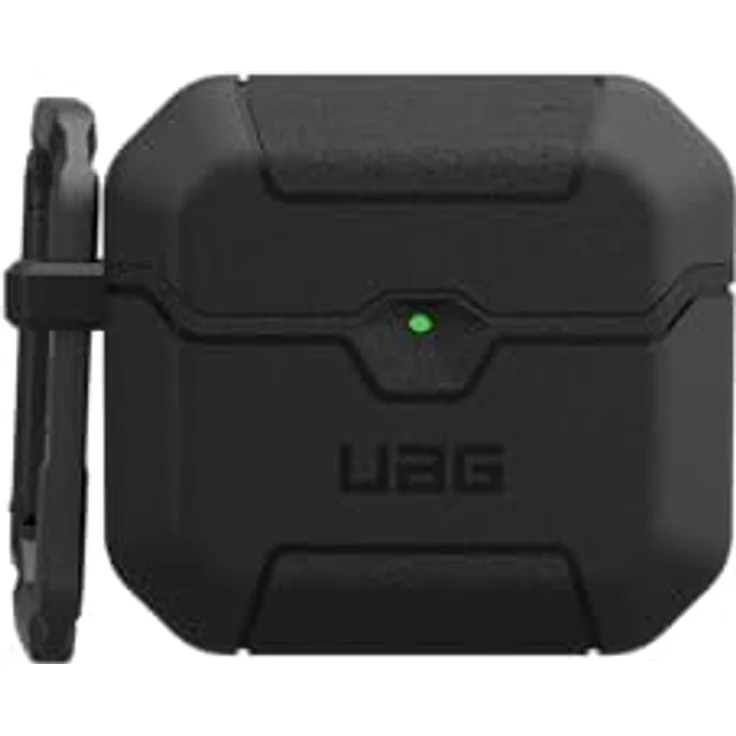 UAG Scout, Kopfhörertasche + Schutzhülle für Apple AirPods 4, Schwarz, robuster Schutz vor Stößen und Kratzern – Bild 7
