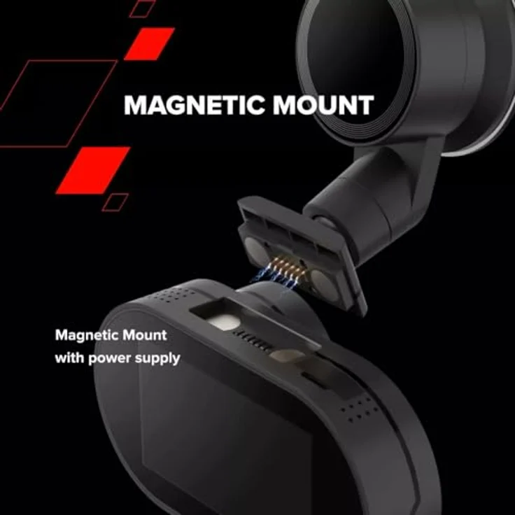 Canyon DVR25GPS, 3.0&amp#039&amp#039 IPS (640x360), touch screen, WQHD 2.5K 2560x1440@60fps, NTK96670, 5 (WLAN, Eingebaute Anzeige, GPS-Empfänger, WQHD), Dashcam, Schwarz – Bild 7