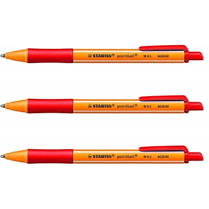 Stabilo pointball 6030/40 rot Kugelschreiber 0.5 M – Bild 1