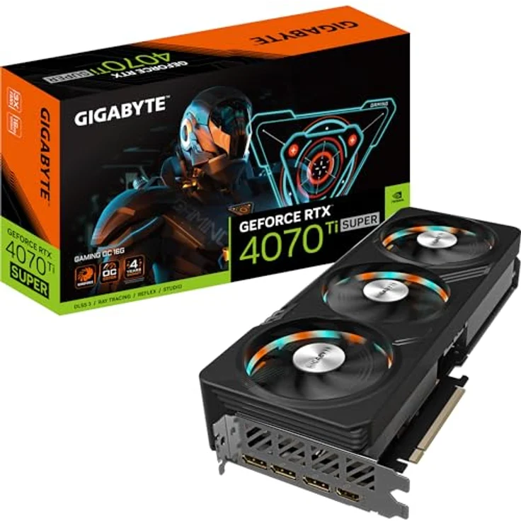 Gigabyte Gaming GeForce RTX 4070 Ti SUPER OC 16G NVIDIA 16 Go GDDR6X – Bild 1