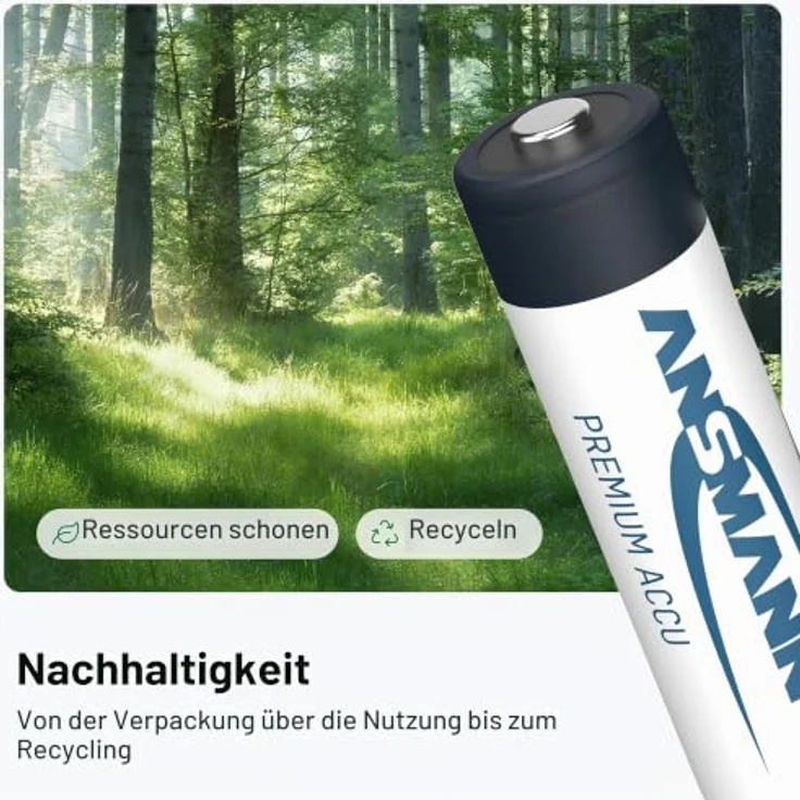ANSMANN Akku AA 2700mAh NiMH 1,2V, Hochleistungsbatterien für hohe Stromanforderungen, 8 Stück – Bild 5