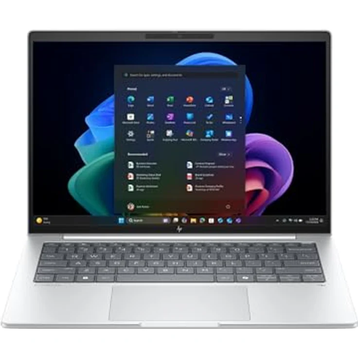 HP EliteBook 8 G1a, 14 Zoll Notebook mit AMD Ryzen AI 7 350, 64 GB RAM, 1 TB SSD, WUXGA, Silber – Bild 6