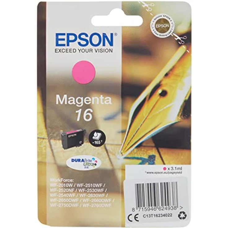 Epson C13T16234022 Magenta Original Tintenpatronen Pack of 1 – Bild 3