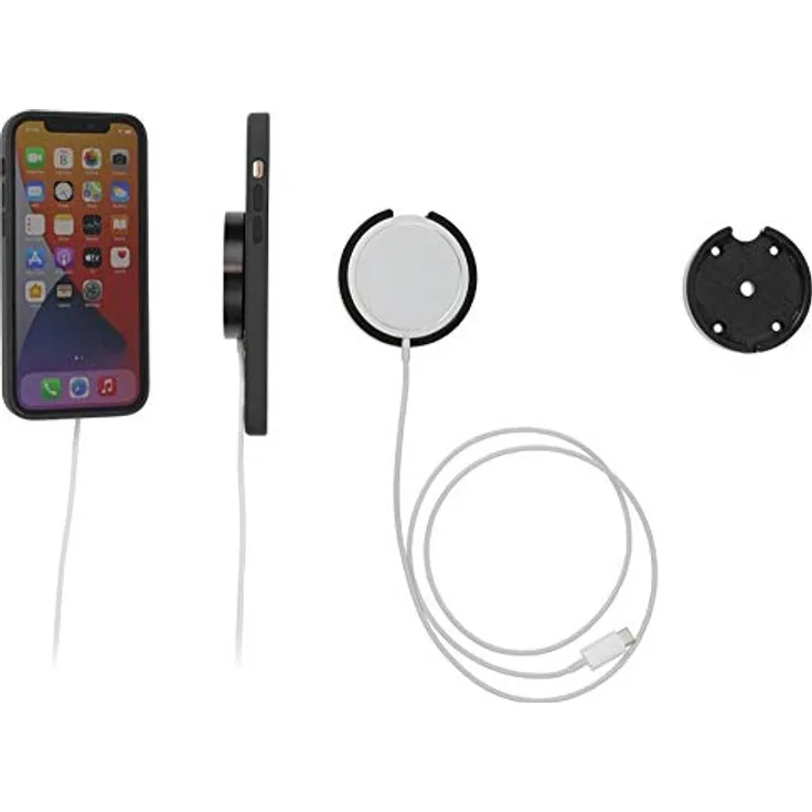 Brodit Gerätehalter 216172 Made IN Sweden für Smartphones - Apple iPhone 12, iPhone 12 Mini, iPhone 12 Pro Max, iPhone 12 Pro Schwarz