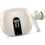 Tukio Leichte Bluetooth-Kopfhörer mit HiFi-Klang, Geräuschunterdrückung, 40 Stunden Akkulaufzeit, IPX7 wasserdicht und schneller USB-C Ladefunktion