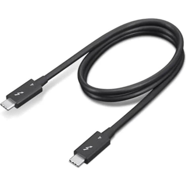 Lenovo Thunderbolt 4 USB-Kabel, 0.70 m, USB 4.0, 40 Gbps, 100 W Schnellladefunktion