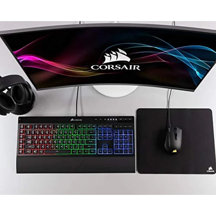 Corsair MM100 Gaming Mauspad (Medium, Tuchfläche) schwarz – Bild 3
