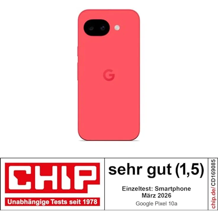 GOOGLE Pixel 10a 256 GB Berry Dual SIM – Bild 3