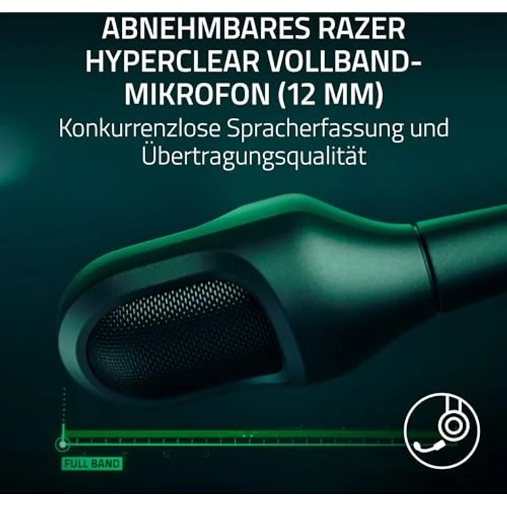 Razer BlackShark V3 Pro for Xbox, Gaming Headset mit kabelgebundener und kabelloser Nutzung, Over-Ear-Design, Weiss – Bild 5