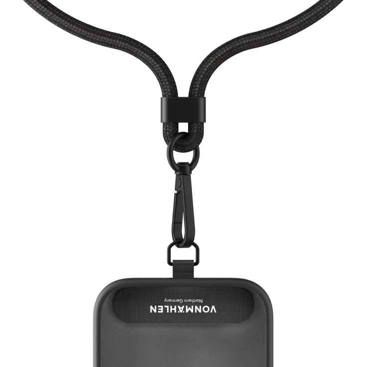 Vonmählen Infinity Go Gurt, universelle Handy-Kette für jede Marke, schwarz