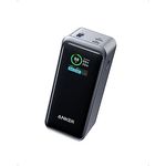 Anker Prime Powerbank, 20.000mAh externer Akku mit 200W Leistung, Digitales Display, 2X USB-C und 1x USB-A Port, Kompatibel mit iPhone 14/13 Serie, Samsung, MacBook, Dell, und mehr