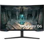 Samsung Odyssey G65B Smart Gaming Monitor S32BG650EU, 32 Zoll, VA-Panel, WQHD-Auflösung, AMD FreeSync Premium Pro, 1000R Bildschirmkrümmung, 1 ms Reaktionszeit, 240 Hz, Schwarz