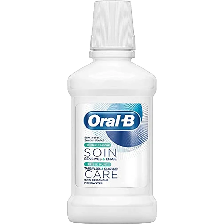 Oral-B Zahnfleisch & -schmelz Repair Mundspülung, frische Minze, 250 ml, alkoholfrei, bekämpft Bakterien – Bild 1
