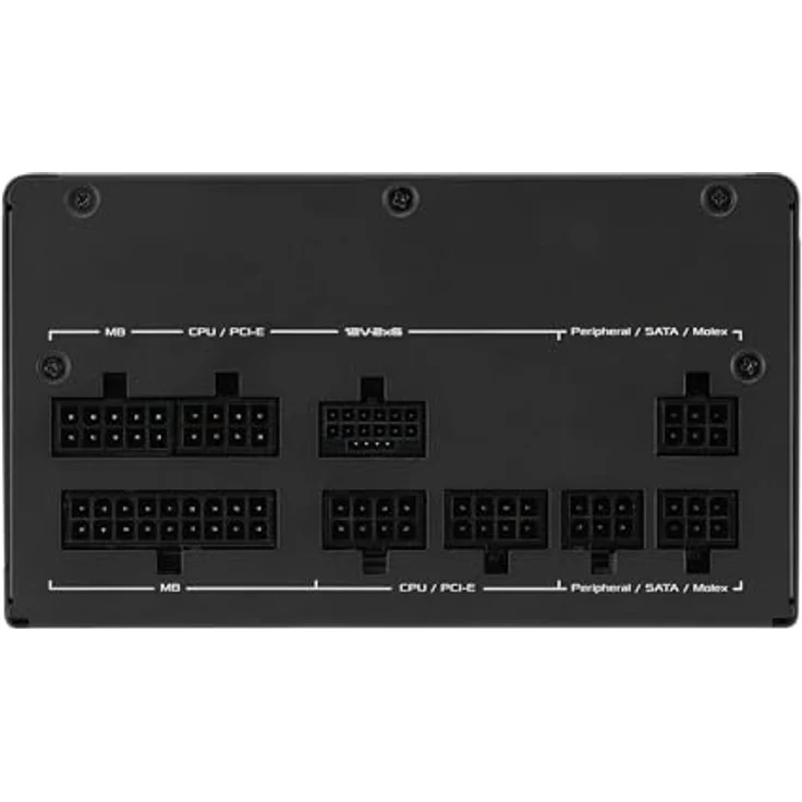 ASUS Prime 850W Gold Black Edition, Gaming Netzteil mit 80 Plus Gold Zertifizierung, ATX 3.1 & PCIe 5.1 kompatibel, vollmodular, Schwarz – Bild 3