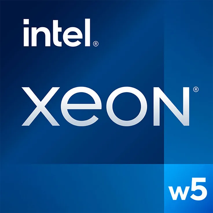 Intel Xeon W5-2565x, 3.20 GHz CPU mit 18 Kernen, 36 Threads, 37,5 MB Cache, 2 TB RAM Unterstützung, 4800 MHz DDR5-SDRAM