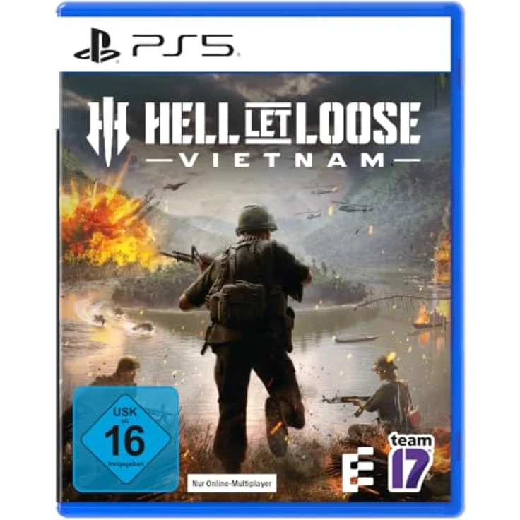 Fireshine Games Hell Let Loose: Vietnam [Playstation 5], 50-gegen-50 Mehrspielermodus, 6 Spielmodi, 19 Kampfrollen, Dschungelkampf und verschiedene Fahrzeuge – Bild 1