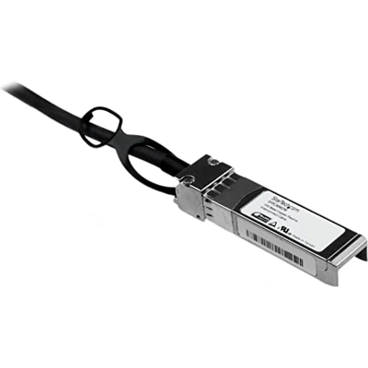 StarTech SFP+ Twinax Kabel 2m, 10GBASE-CU Passiv, Direct Attach, Schwarz, 10Gbps, kompatibel mit Cisco – Bild 5