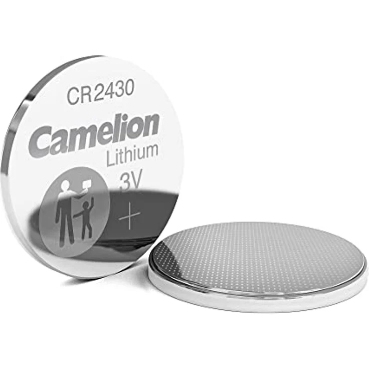 Camelion 13005430 Lithium Knopfzelle CR2430 ,5er-Pack, silber – Bild 2