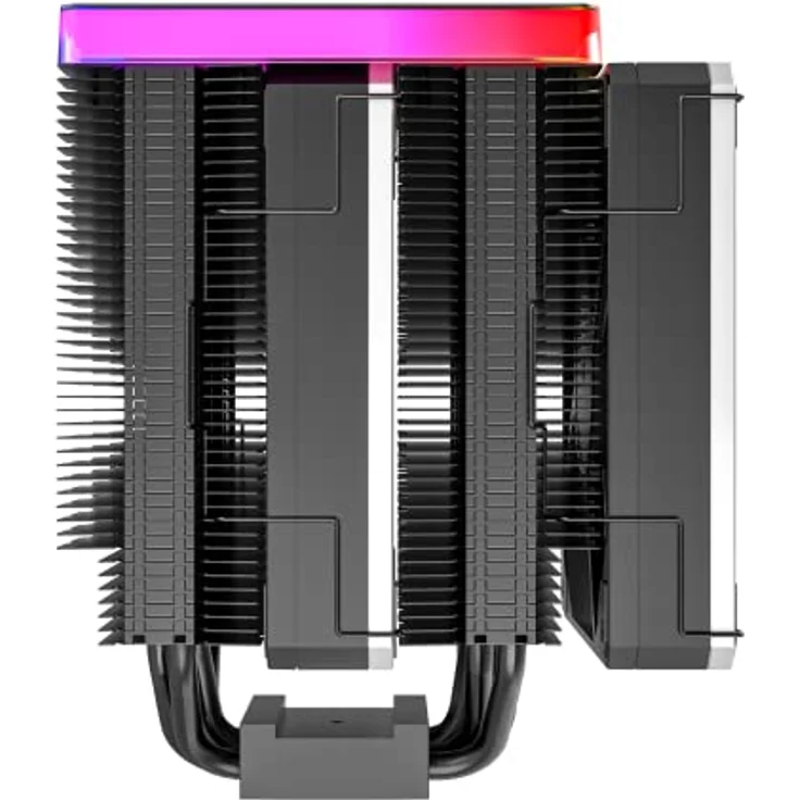 Montech Metal DT24 Premium CPU-Kühler, ARGB, 2x120mm – Bild 2
