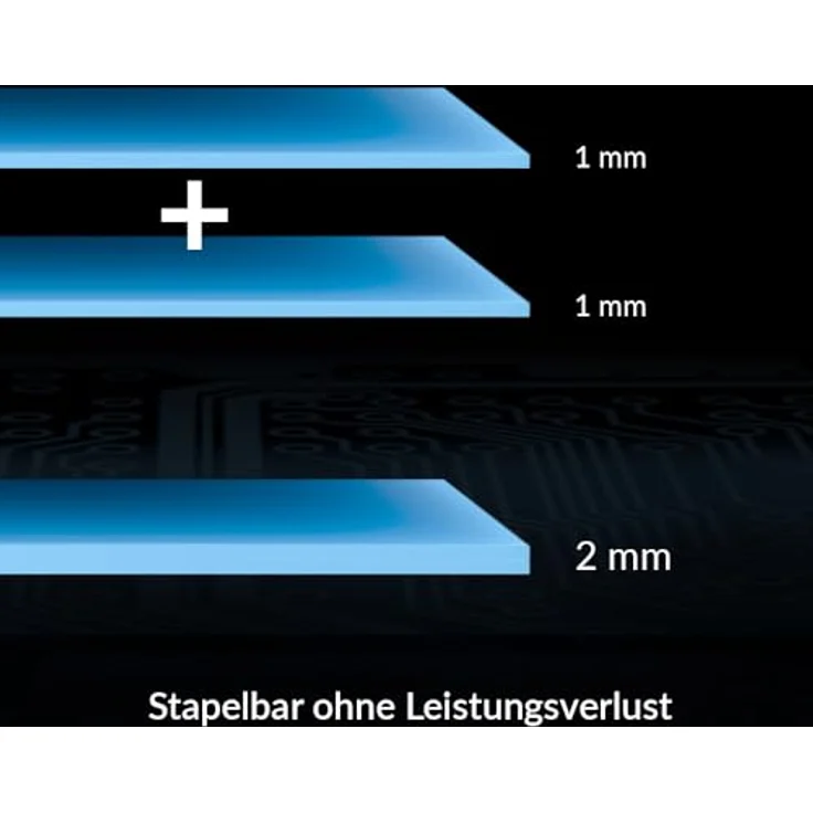 Arctic TP-3 Wärmeleitpad, 200x100mm, 1.5mm Dicke, 2er Pack, 6 W/m K, Blau – Bild 7