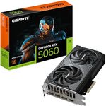 Gigabyte GeForce RTX 5060 WINDFORCE 8G Grafikkarte - 8GB GDDR7, 128bit, PCI-E 5.0, 2497 MHz, 3 x DisplayPort, 1 x HDMI