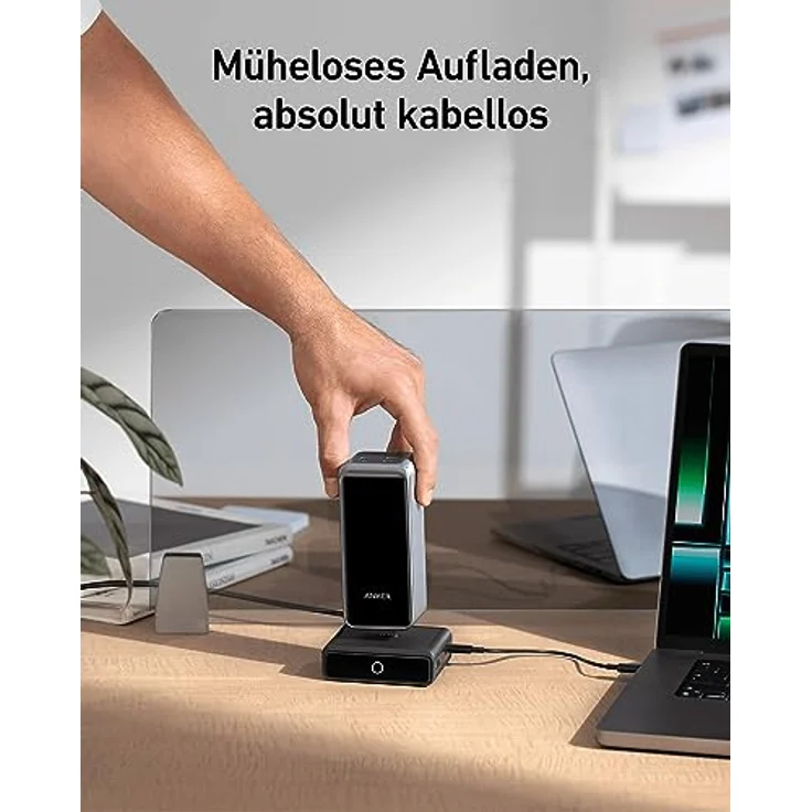 Anker Ladestation für Anker Prime Powerbank, 100W Schnellladeleistung mit 4 Anschlüssen, für MacBook Pro/Air-Serie, iPhone 14/13-Serie, Galaxy, Pixel, AirPods und mehr (Powerbank separat erhältlich) – Bild 3
