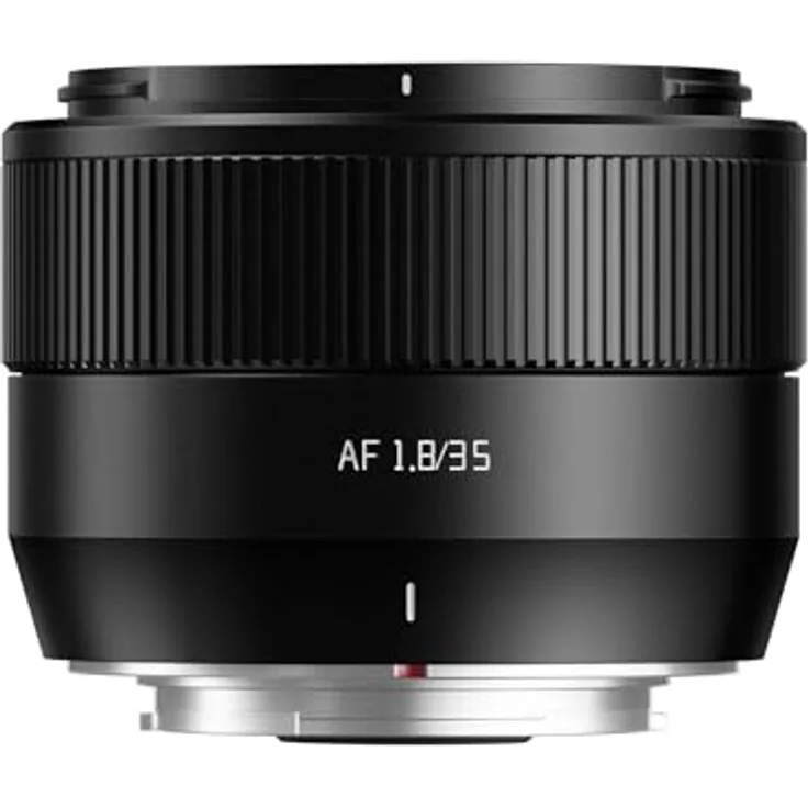 TTArtisan 35 mm F1.8 II, Autofokus-Objektiv mit Metallgehäuse, kompatibel mit FujiFilm FX Mount, Schwarz