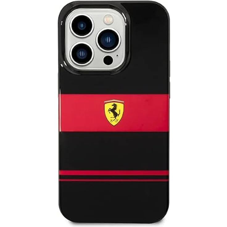 Ferrari FEHMP14XUCOK Hülle für iPhone 14 Pro Max 6.7", Hartschalenkoffer aus TPU/PC, Schwarz – Bild 3
