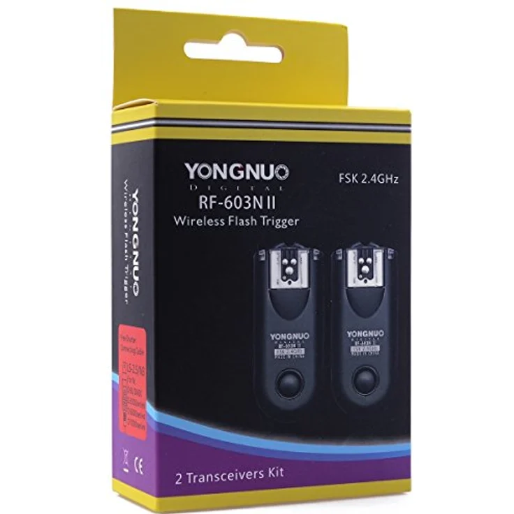 bigshop Yongnuo RF-603N II N3 wireless Funk Blitzauslöser 2 Sendeempfänger Transceivers Kit für Nikon Kameras D90 D600 D3100 D5200 D7100 – Bild 8