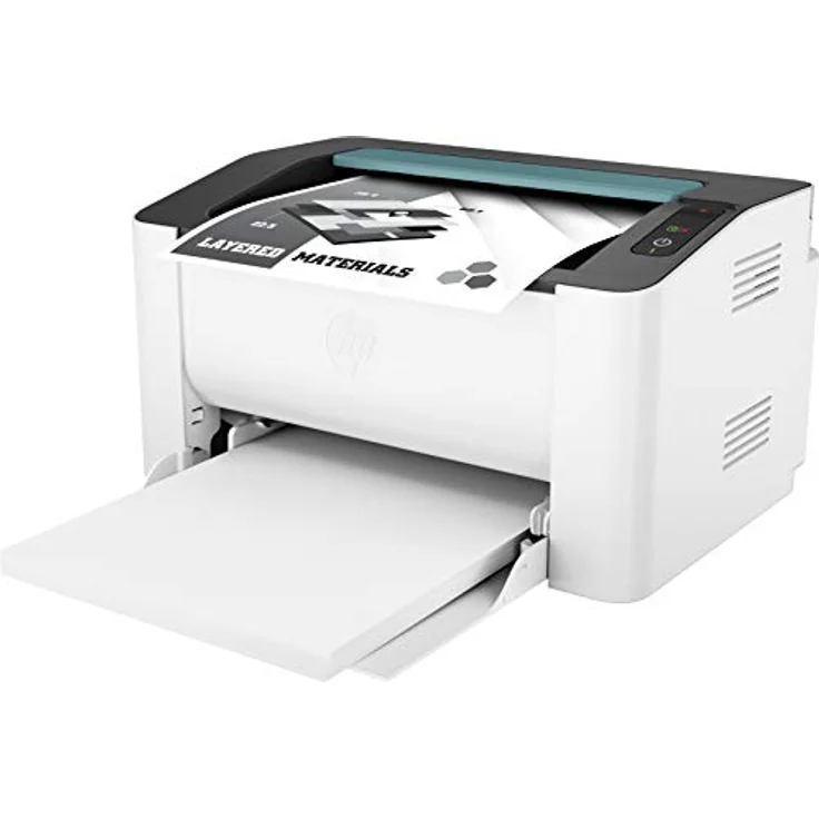 HP Laser 107r Ultrakompakter Monochrom-Laserdrucker (20 ppm, 1200 x 1200 DPI, 150 Blatt-Zuführungskapazität, USB) – Bild 4