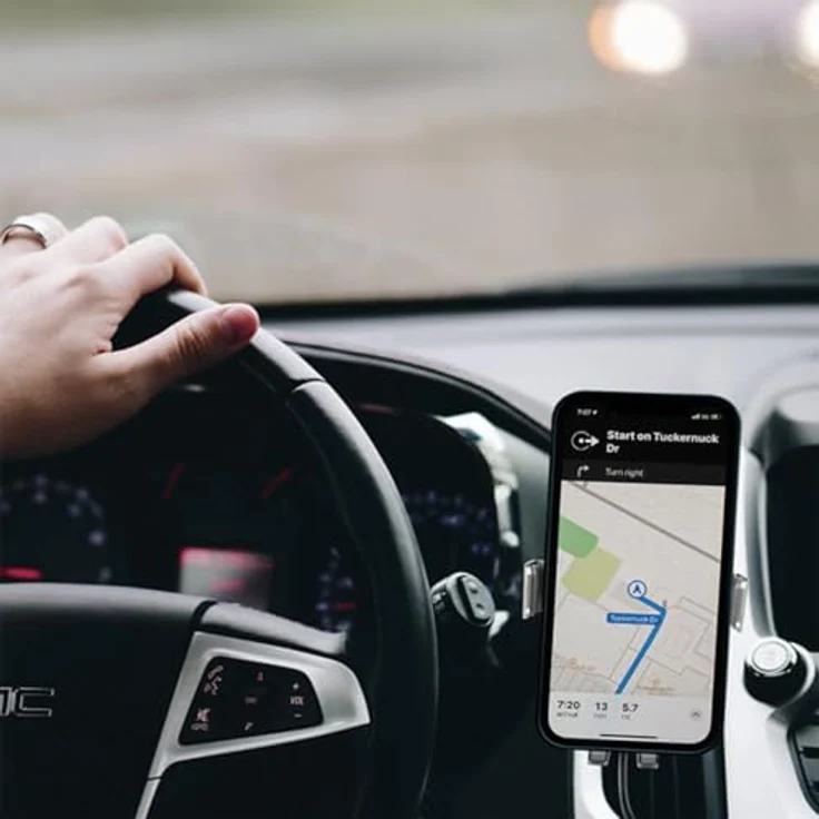 LogiLink PA0277, Kabellose Smartphone-Ladehalterung für Kfz-Lüftungsschacht, Schwarz, 15 W High-Speed-Laden, 360° drehbar – Bild 9