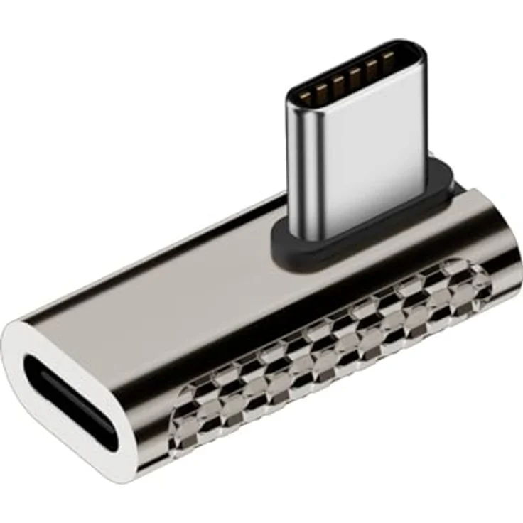 4smarts USB-C OTG Adapter Set, 4 Stück Winkeladapter mit 100 W Leistung und Power-Management-Chip – Bild 2