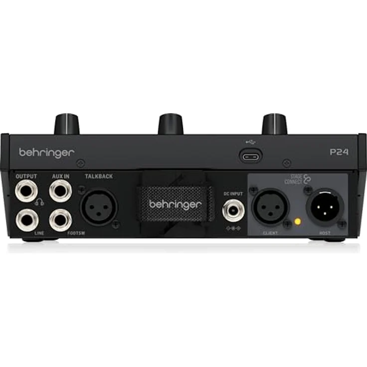 Behringer P24 Personal Monitor Mixer, digitaler Mixer mit hochwertiger Verarbeitung – Bild 4