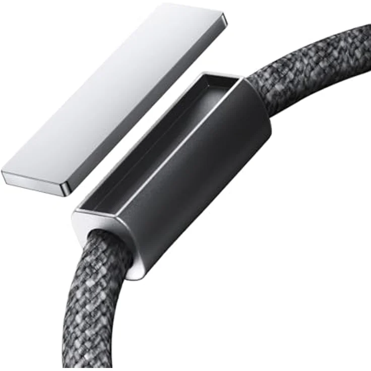 Joyroom 30W USB-C Lightning Ladekabel, 1,2m, grau mit Power Delivery und magnetischem Cover – Bild 5