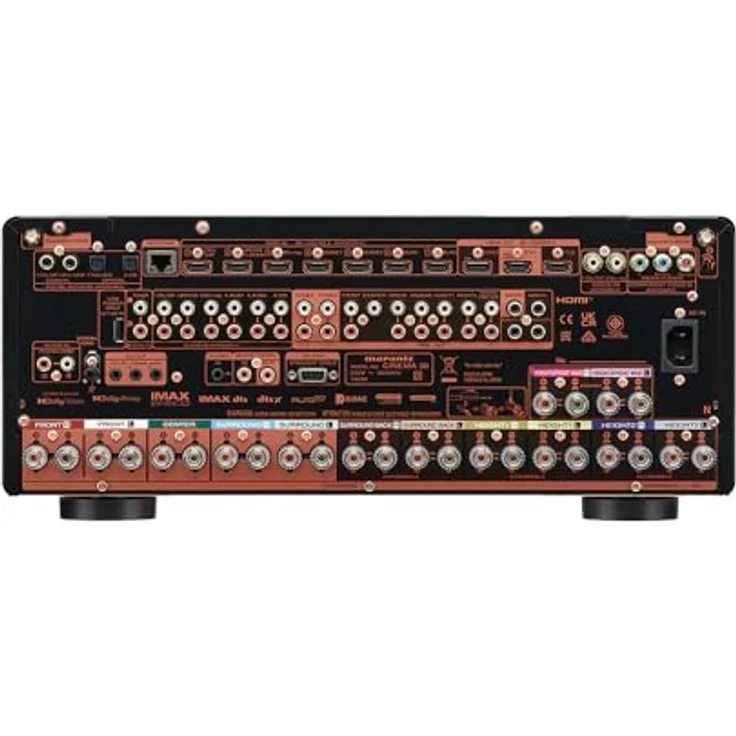 Marantz Cinema 30 8K 11.4 Kanal Home Theater Receiver mit Dolby Atmos und IMAX Enhanced Audio (Schwarz) – Bild 3