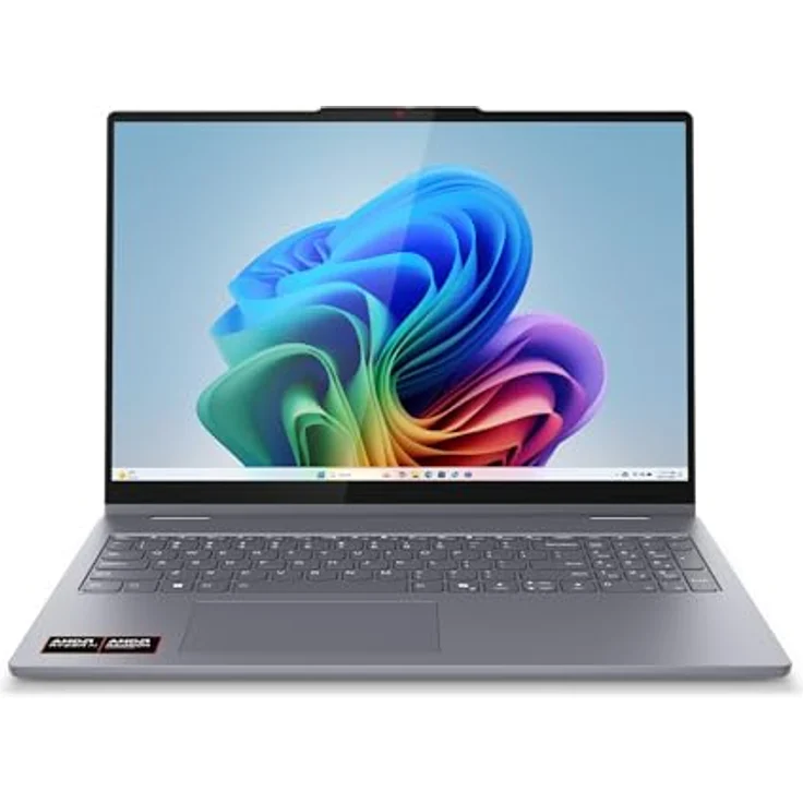 LENOVO IdeaPad 5 2-in-1 16AKP10, Convertible Laptop mit 16 Zoll Touchscreen, AMD Ryzen™ AI 7 350, 16 GB RAM, 1 TB SSD, Adreno™ Onboard Graphics, Luna Grey, Windows 11 Home – Bild 2
