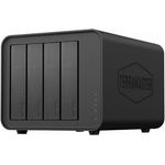 TERRAMASTER F4-424 Pro NAS Speicher - 4Bay Core i3-N305 8-Core 8-Thread CPU, 32GB DDR5 RAM, 2.5GbE Port x 2, Network Attached Storage Spitzenleistung für Unternehmen (Diskless)