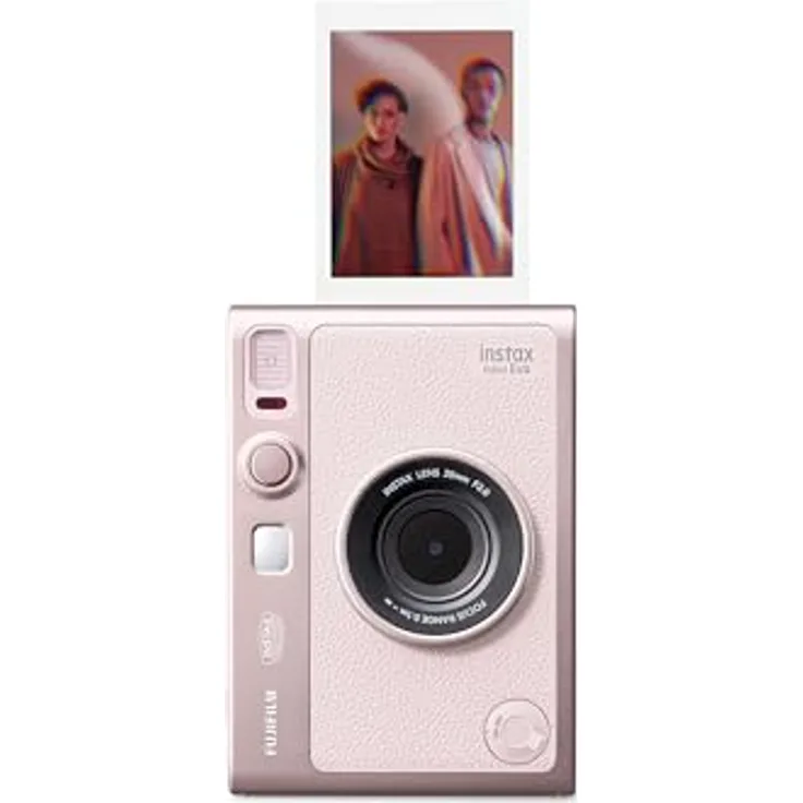 INSTAX instax mini EVO™ Gentle Rose, Hybride Sofortbildkamera mit 10 Objektivmodi und Smartphone-Fernsteuerung