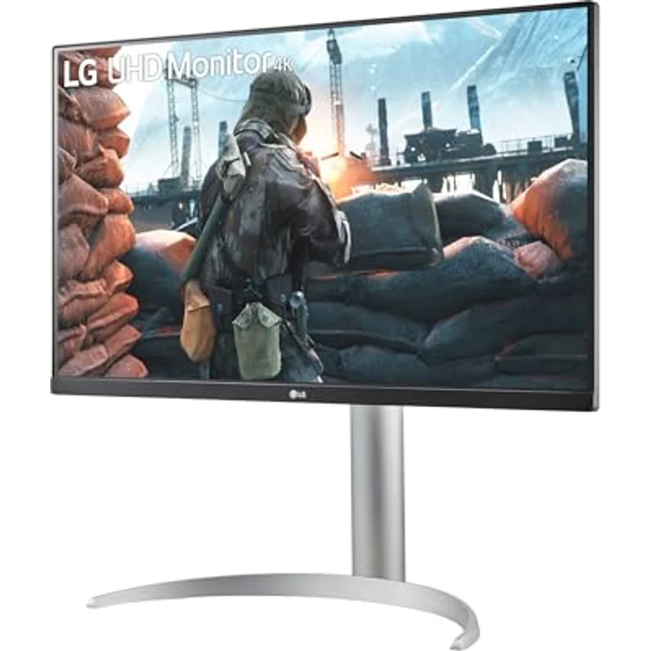 LG 27UP650K-W, 27" IPS Monitor, 3840 x 2160 4K UHD, HDR, 60Hz, 5ms, ergonomisch verstellbar – Bild 7