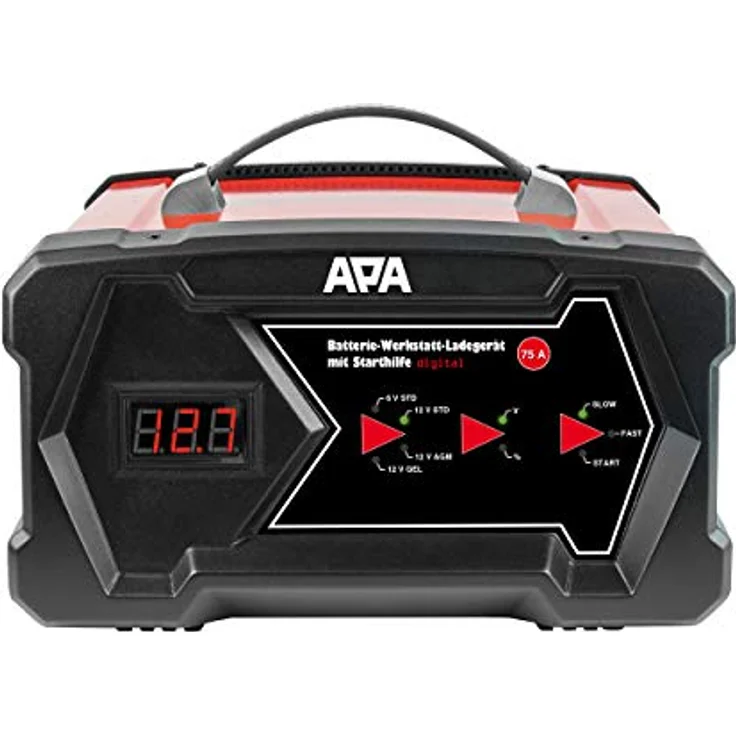 APA Batterie-Werkstatt-Ladegerät digital 6-12 V, – Bild 2